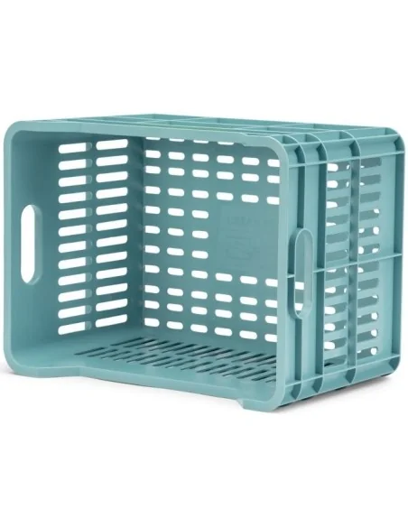 Gerecyclede Fietskrat Urban Proof Junior 15 Liter - Luchtblauw