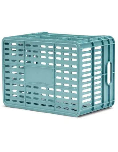 Gerecyclede Fietskrat Urban Proof Junior 15 Liter - Luchtblauw