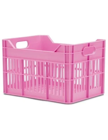 Gerecyclede Fietskrat Urban Proof Junior 15 Liter - Felroze