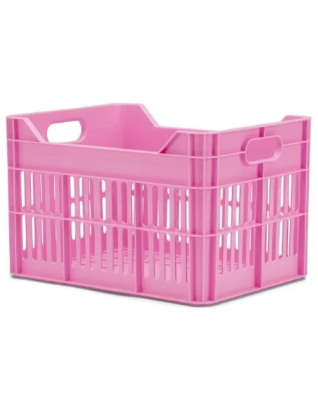 Gerecyclede Fietskrat Urban Proof Junior 15 Liter - Felroze