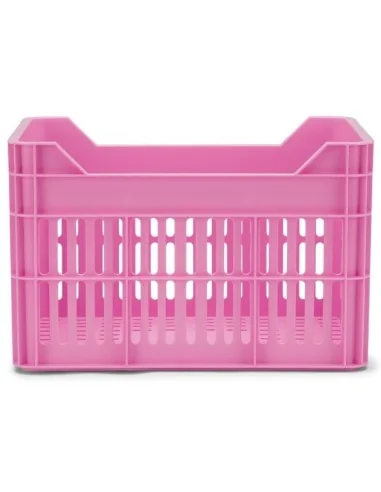 Gerecyclede Fietskrat Urban Proof Junior 15 Liter - Felroze