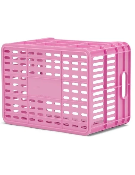 Gerecyclede Fietskrat Urban Proof Junior 15 Liter - Felroze