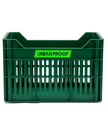 Gerecyclede Fietskrat Urban Proof Junior 15 Liter - Retro Groen