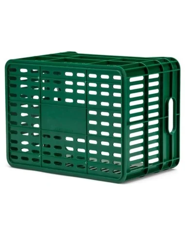 Gerecyclede Fietskrat Urban Proof Junior 15 Liter - Retro Groen