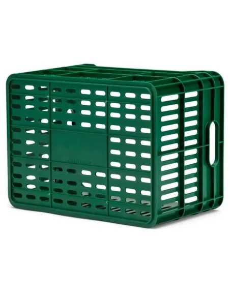 Gerecyclede Fietskrat Urban Proof Junior 15 Liter - Retro Groen