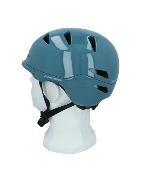 Fietshelm Kross City Capitalo M (54-58cm) - blauw