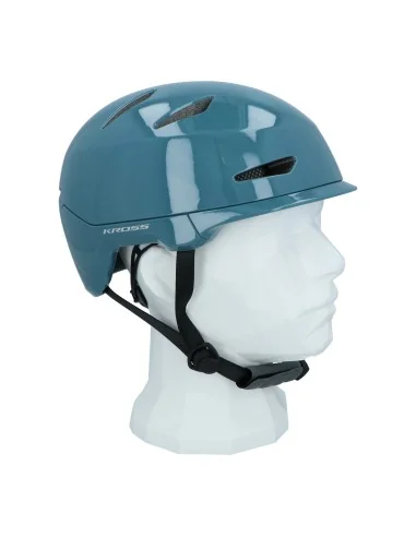 Fietshelm Kross City Capitalo L (58-61cm) - blauw