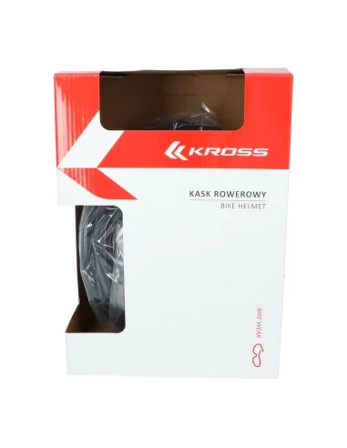 Fietshelm Kross Road Pro L (58-62 cm) - zwart