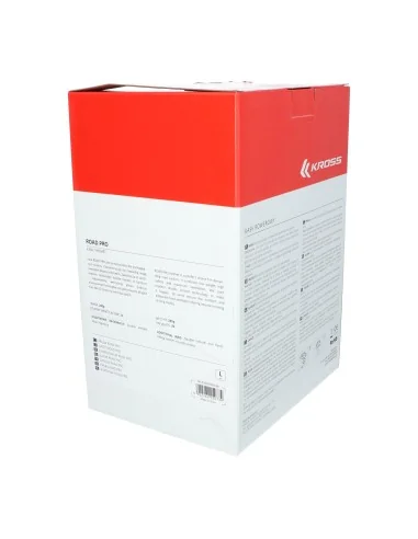 Fietshelm Kross Road Pro L (58-62 cm) - zwart