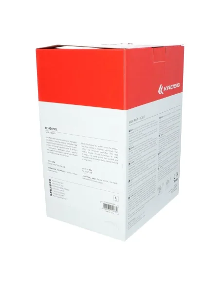 Fietshelm Kross Road Pro L (58-62 cm) - zwart