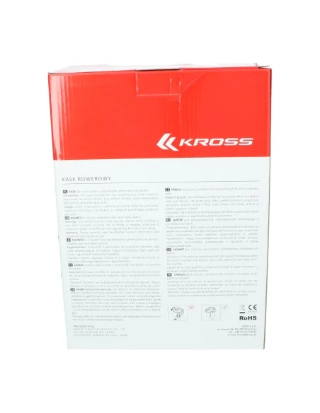 Fietshelm Kross Road Pro L (58-62 cm) - zwart
