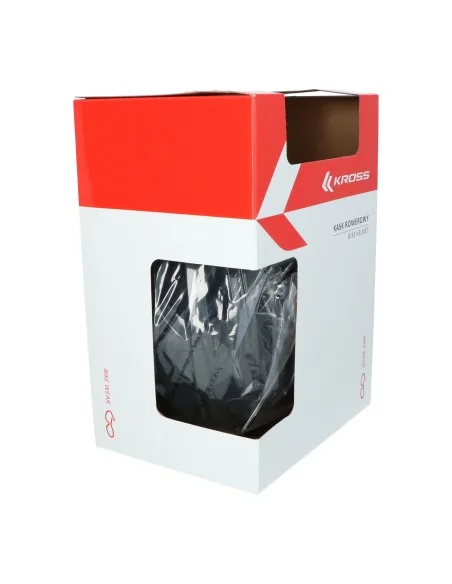 Fietshelm Kross Road Pro L (58-62 cm) - zwart