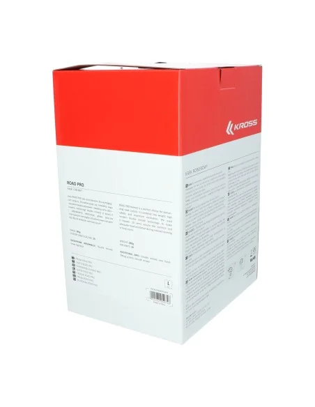 Fietshelm Kross Road Pro L (58-62 cm) - wit