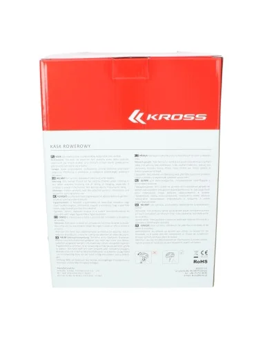 Fietshelm Kross Road Pro L (58-62 cm) - wit