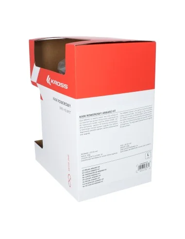 Fietshelm Kross Gravel Abaro HT L (58-61 cm) - zwart