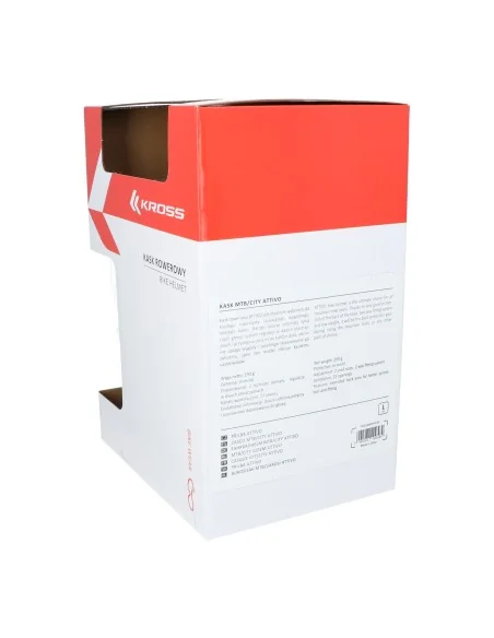 Fietshelm Kross MTB/City Attivo L (58-61cm) - zwart