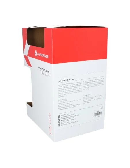 Fietshelm Kross MTB/City Attivo L (58-61cm) - grijs