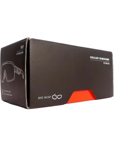 Fietsbril Kross Fly UV400 meekleurende lenzen - zwart frame