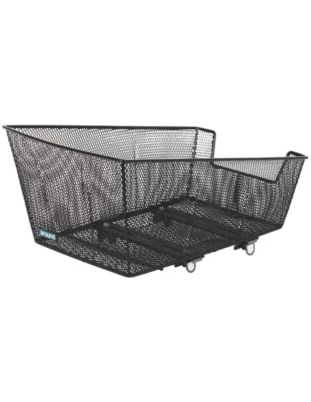 Fietsmand Around College Basic incl. voorgemonteerd Around Fix systeem - zwart