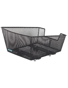 Fietsmand Around College Basic Small incl. voorgemonteerd Around Fix systeem - zwart