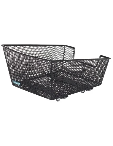 Fietsmand Around College Basic Small incl. voorgemonteerd Around Fix systeem - zwart