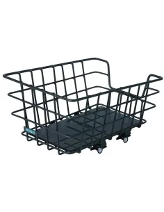 Fietsmand Around College incl. Around fix systeem - zwart