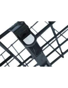 Fietsmand Around College incl. Around fix systeem - zwart 2