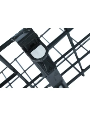 Fietsmand Around College incl. Around fix systeem - zwart