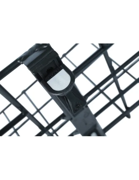 Fietsmand Around College incl. Around fix systeem - zwart