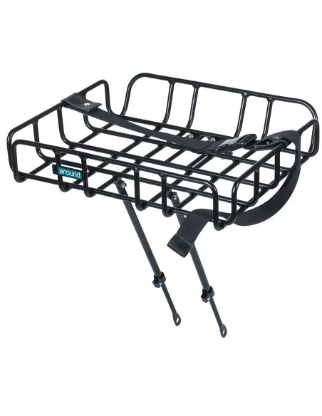 Voordrager Around L verstelbaar 16-28" - zwart