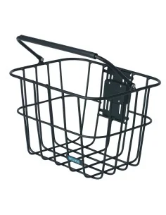 Fietsmand Around ACE afneembaar incl.montageplaat voor Klick-Fix adapter - mat zwart