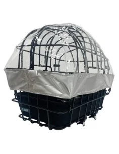 Regenhoes Around voor dierenfietsmand Luna XL