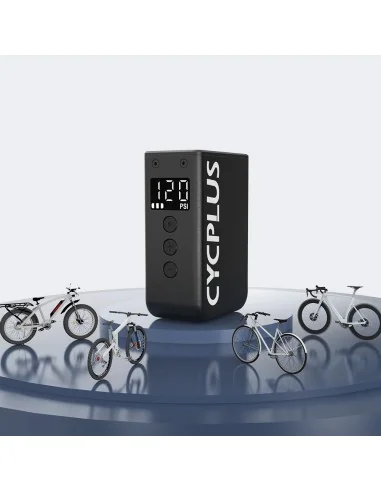 Elektrische accupomp Cycplus AS2 Pro - zwart