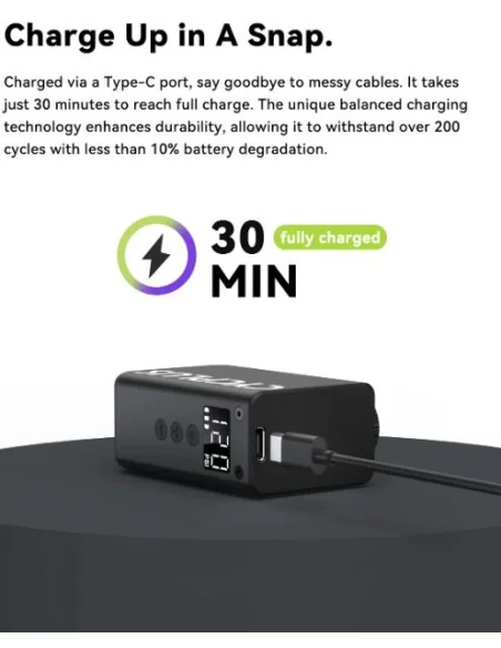 Elektrische accupomp Cycplus AS2 Pro - zwart