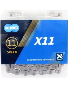 Ketting 11 speed KMC X11 118 schakels - grijs 2