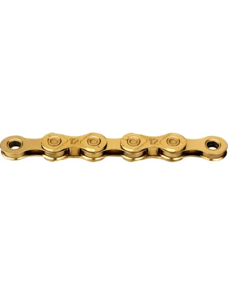 Ketting 12 speed KMC X12 126 schakels - Ti-N Gold