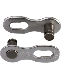 MissingLink KMC 9R EPT Silver - 9 speed kettingen - ½" x 11/128" - 2 stuks
