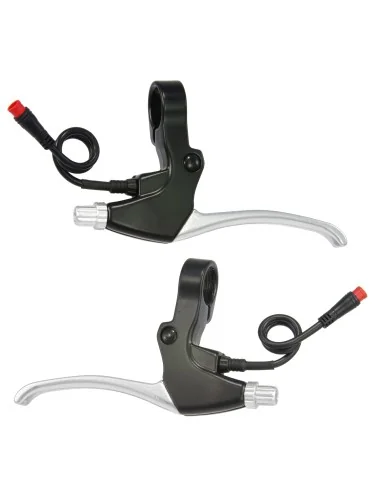 Remgreepset Saccon LEBK74A5P0S E-bike met remonderbreker - zwart/zilver