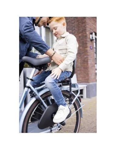 Kinderzitje achter Bobike One Junior zwart - MIK-HD