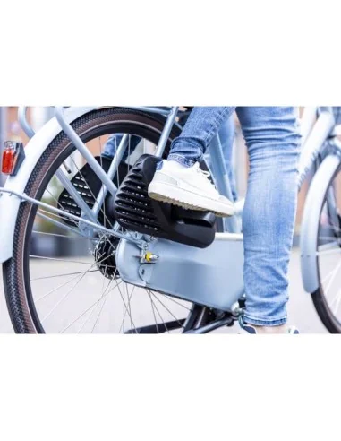 Kinderzitje achter Bobike One Junior zwart - MIK-HD