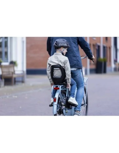 Kinderzitje achter Bobike One Junior zwart - MIK-HD
