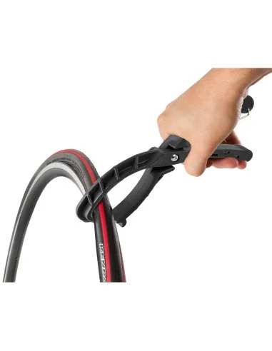 Bandenmontagetang M-Wave Plus incl. 2 bandenlichters - zwart