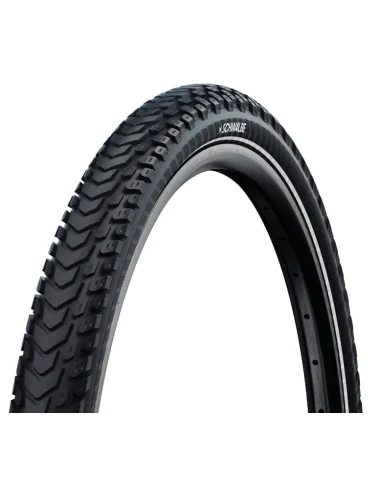Buitenband Schwalbe Marathon Mondial Pro Evo V-Guard 28 x 2.00"/50-622 - zwart met reflectie