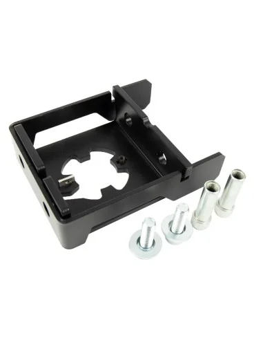 Ahead stuurpenadapter Qibbel 1 1/8" geïntegreerde kabels - zwart