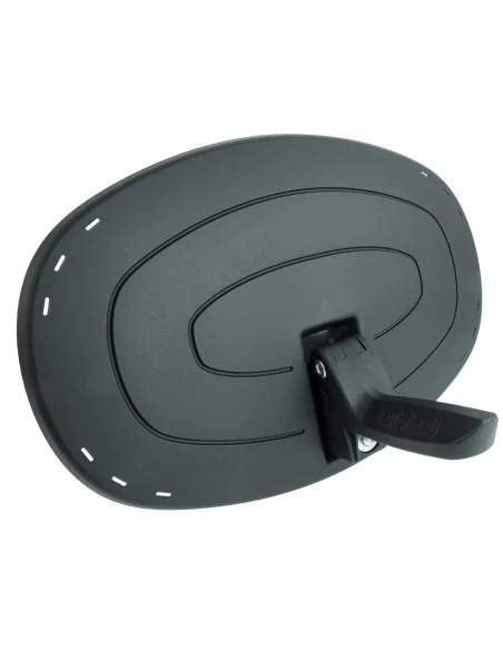 Set voetbeschermingsplaten Qibbel Junior 6+ - zwart