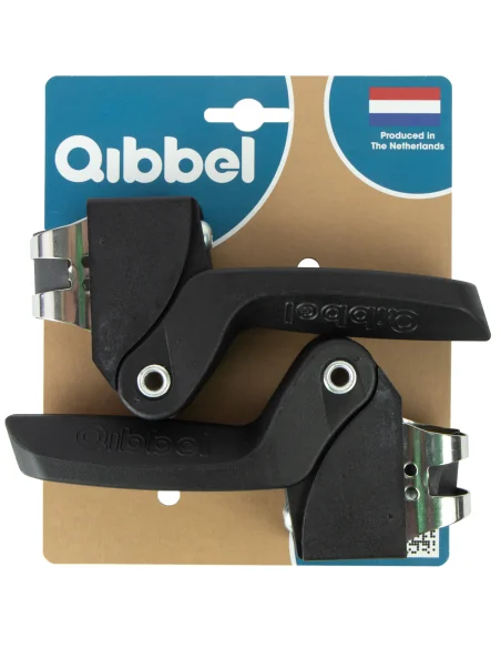 Voetsteunen Qibbel Junior 6+ (2 stuks) - zwart