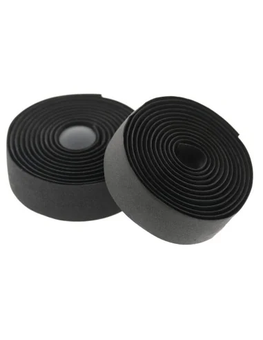 Stuurlint Tecora Confort Naturel ø2.5 x 30mm 1.8m - zwart (2 stuks)