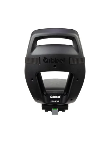 Kinderzitje achter Qibbel Junior 6+ - MIK HD - met voetsteun en beschermplaat - Midnight Black