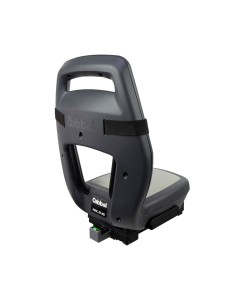 Kinderzitje achter Qibbel Junior 6+ - MIK HD - met voetsteun en beschermplaat - Graniet Grijs 2