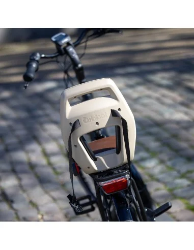 Kinderzitje achter Qibbel Junior 6+ Longtail Edition - Midnight Black